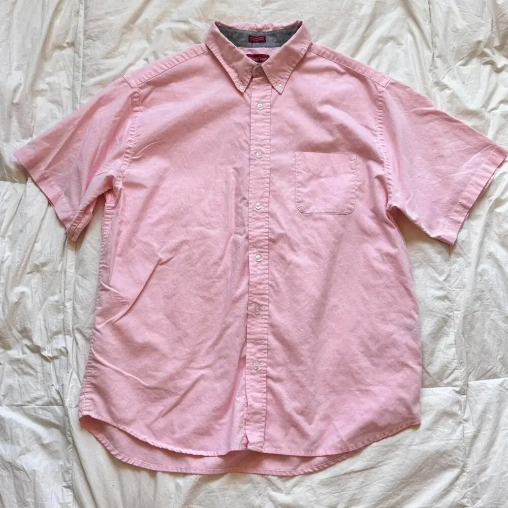 northcrest premiere baby pink‎ button down collared shirt sz XL resort casual - Picture 3 of 8